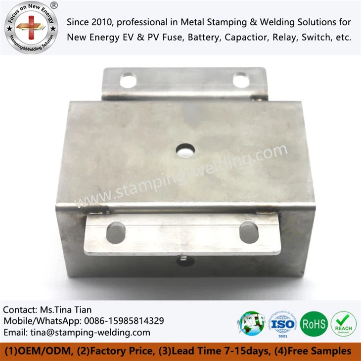 Capacitor stainless steel case