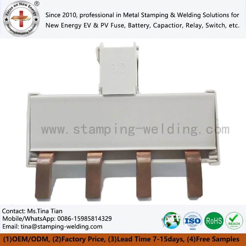 6 Module Insulated Prong Busbar