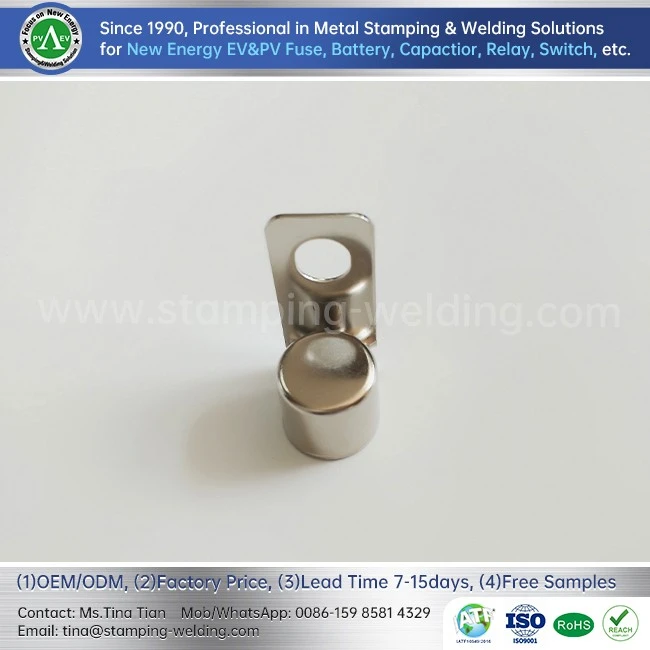 Bright Tin-plated Copper Outer Cap For EV