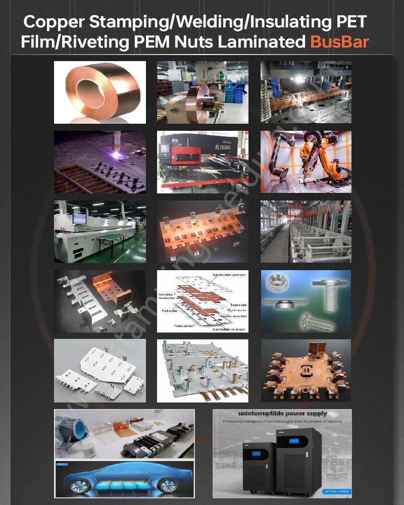 Copper Busbars production process Copper Busbars production process