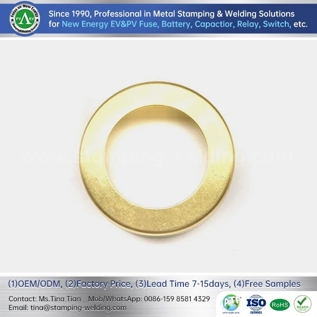 Low-Voltage Fuse Brass Cap