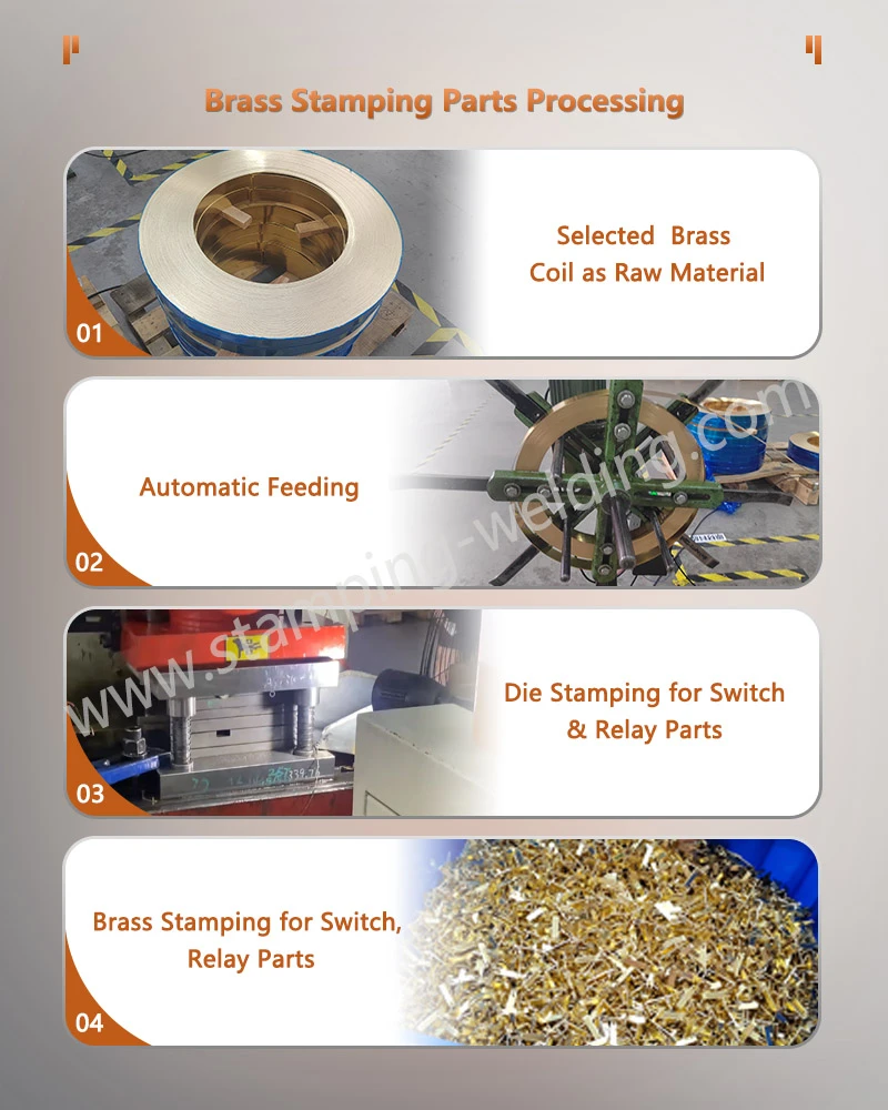 The production process of Brass Stamping The production process of Brass Stamping