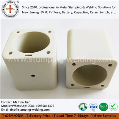 Teleso poistky elektrickej steatity