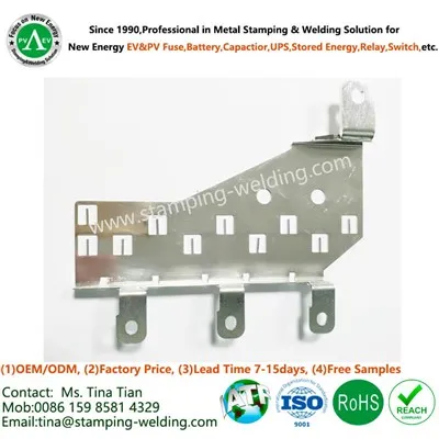 Konzervované medené prípojky pre kondenzátory filmu EV